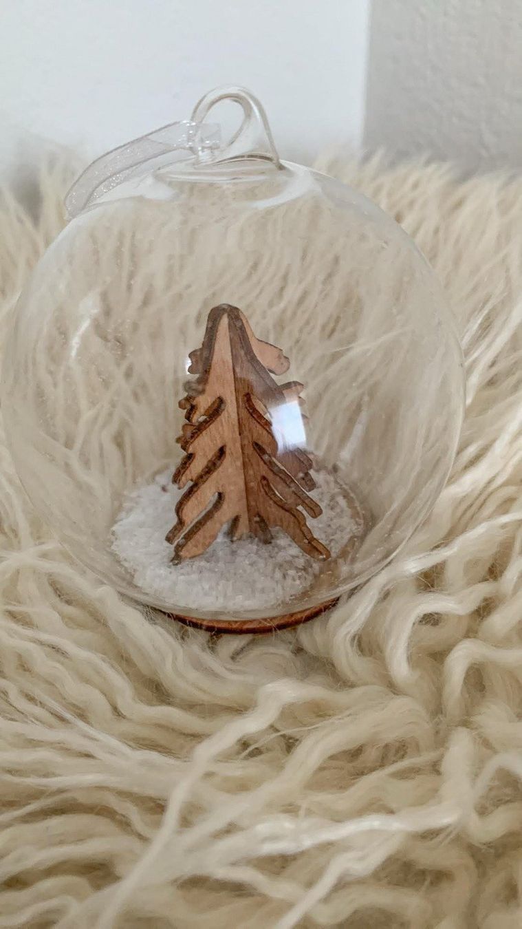Tutte le decorazioni: Weihnachtskugel mit Tanne – Nuovo (secondo la descrizione) da Maur venduto da Laura-96