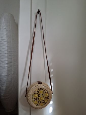 Sac d'été en osier rond