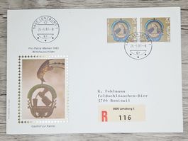 CL01 Enveloppe + Timbre Suisse 1983