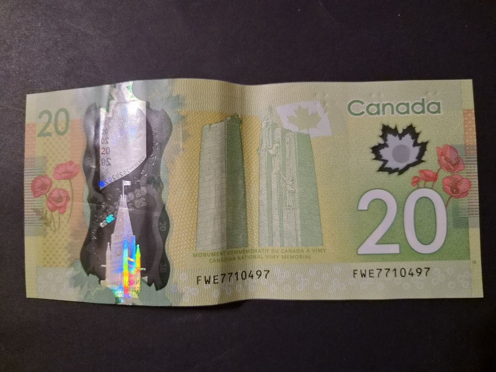 Banconote: Canada 20 dollars 2012 P108b – Usato da Versoix venduto da rucio 1