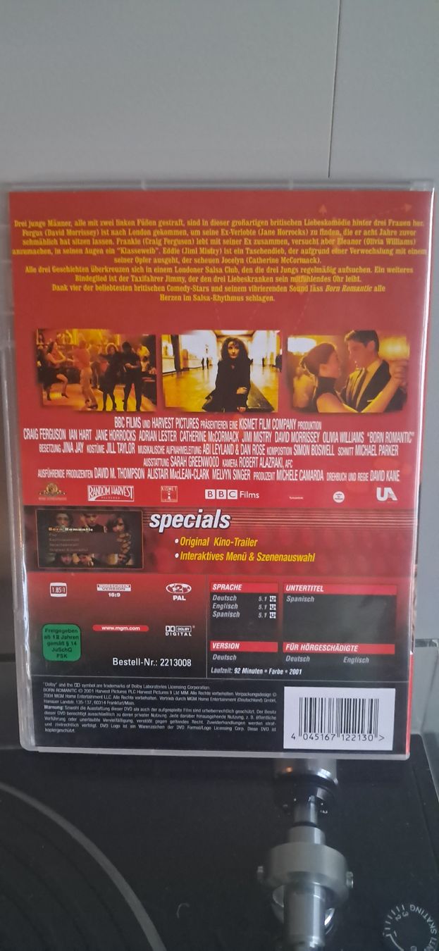 Tutti i DVDs: Born Romantic DVD 2001 – Usato da Bern venduto da mowgly3000 1