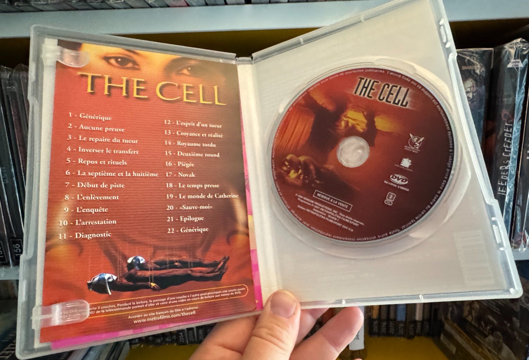 Tutti i DVDs: The Cell (2000) - DVD – Usato da Semsales venduto da __Florian__ 3