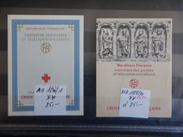 Frankreich Lot mit 2 schönen MH ** Lot XV