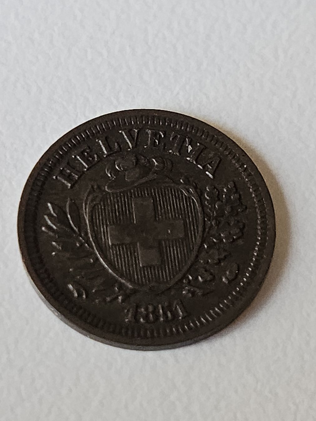 Toutes les monnaies: 1 Rappen 1851 – D'occasion à Pfäffikon ZH par Melibol