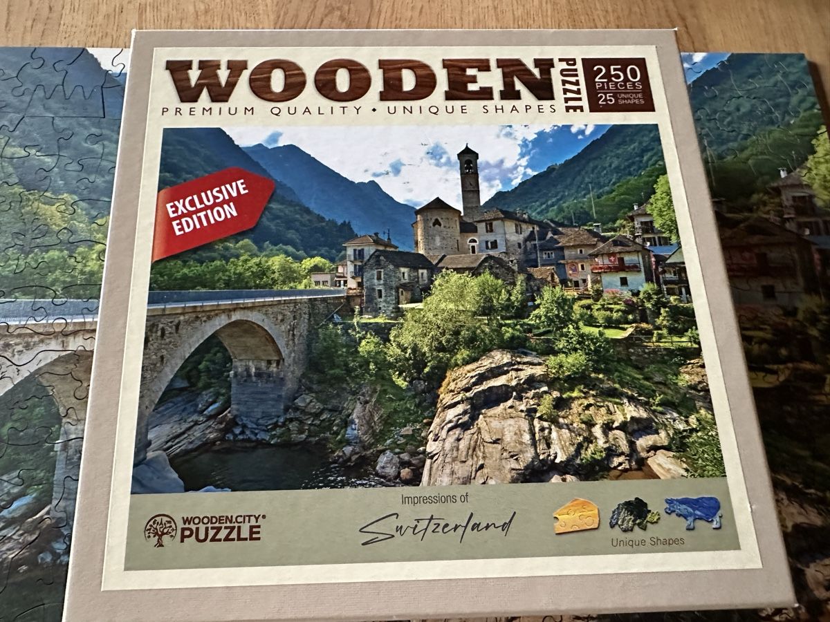 Puzzle: Holzpuzzle Verzascatal 250 Teile – Usato da Ottikon venduto da lo99 1