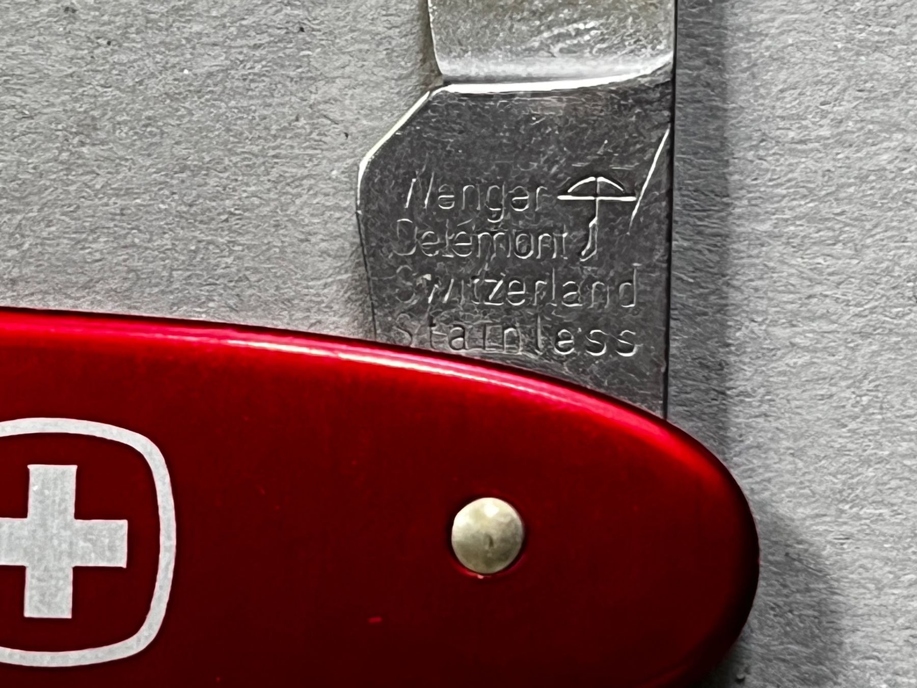 Wenger Coltelli tascabile: Sackmesser Wenger Delémont 85 mm - selten – Usato da Zürich venduto da FV.vintage 2