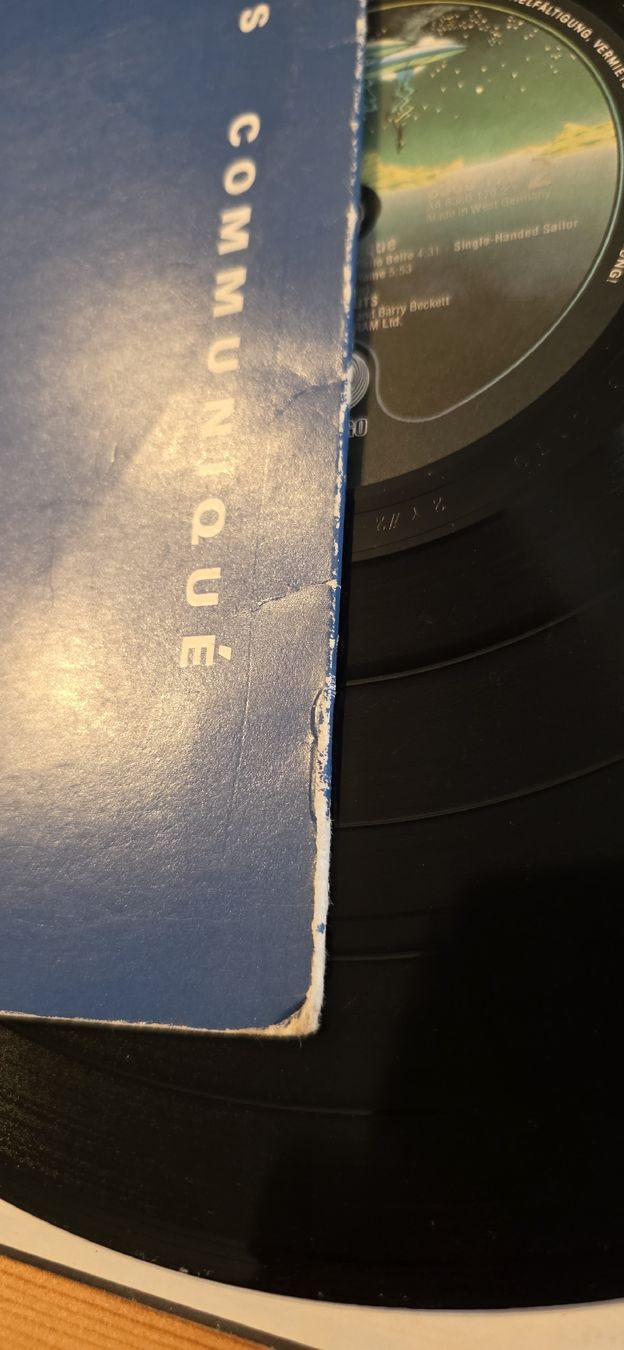 Vinyles:  Dire Straits Communiqué, état d'usage – D'occasion à Yvonand par RF-VINYL 8