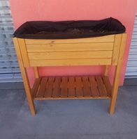 Hochbeet mit Ablage und Unkrautvlies neu
