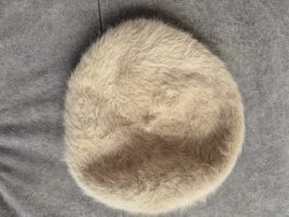 Béret Beige 50% Angora