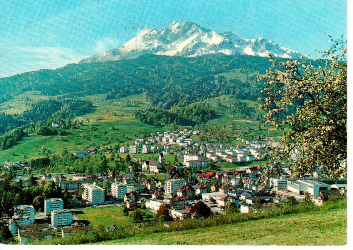 Ansichtskarten: Kriens – Gebraucht aus Wolhusen von Curver9