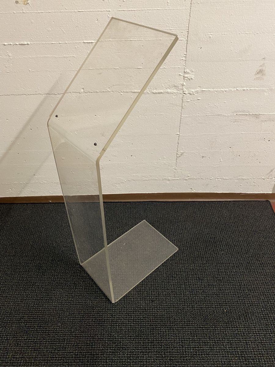 Allestimento di negozi e stand fieristici: Plexiglas Ständer Preisständer  – Usato da Hägglingen venduto da Karin0802
