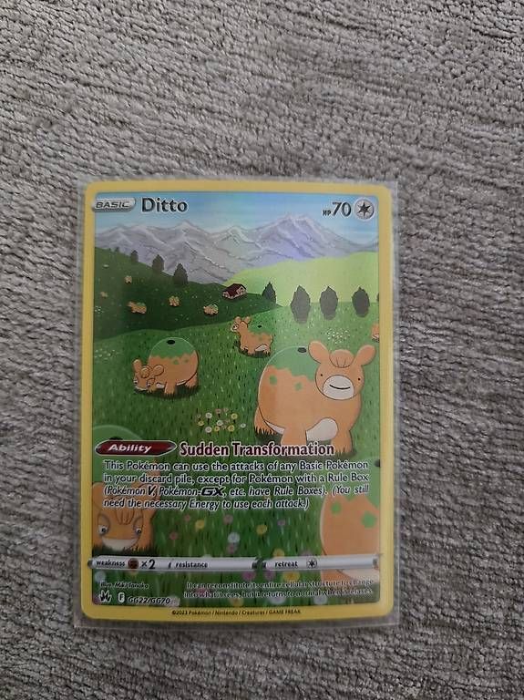 Cartoline: Ditto - Crown Zenith GG / Near Mint – Nuovo e nell'imballaggio originale da Naters venduto da alissa.s