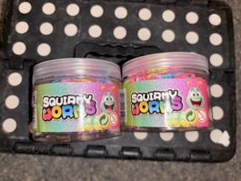 Squirmy Worms Spielzeug 2 Dosen neu und originalverpackt