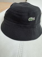 Lacoste Bucket Hat schwarz Grösse M neu mit Etikett