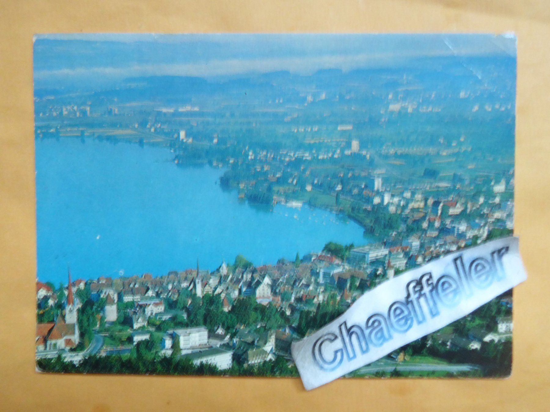 Cartes postales: 1979 Zug vom Blasenberg aus – D'occasion à Zürich par Chaeffeler