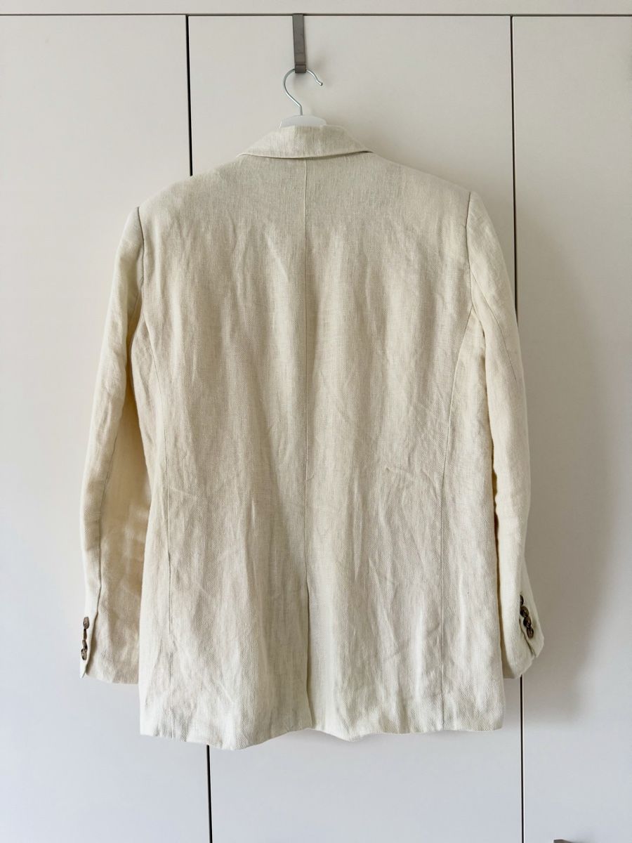 Vila Giacche: Blazer beige Leinen – Usato da Zürich venduto da ale_5f2y 2