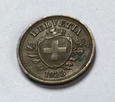 1928 1 Rappen -unz
