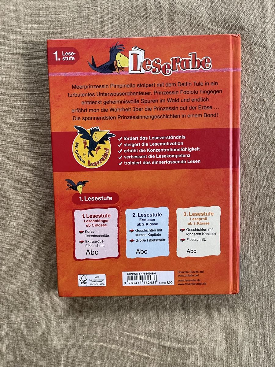 Libri: Leserabe, Prinzessinnengeschichten, 1. Stufe – Usato da Hirzel venduto da carta9 1