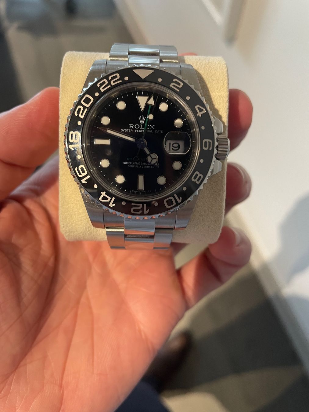 Rolex Uhren: Rolex GMT Master 2 black bezel – Gebraucht aus Genève von Videdress22 8