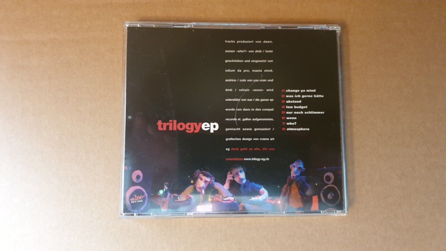 CD: Triology – EP – Usato da St.Gallen venduto da jalamusic 1