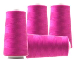 Overlockgarn, 3000m, Polyester - fuchsia 39