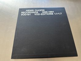HENRI CHOPIN BOX 7LPS + 7 - RECORDINGS 1955-1991 - V0D 151