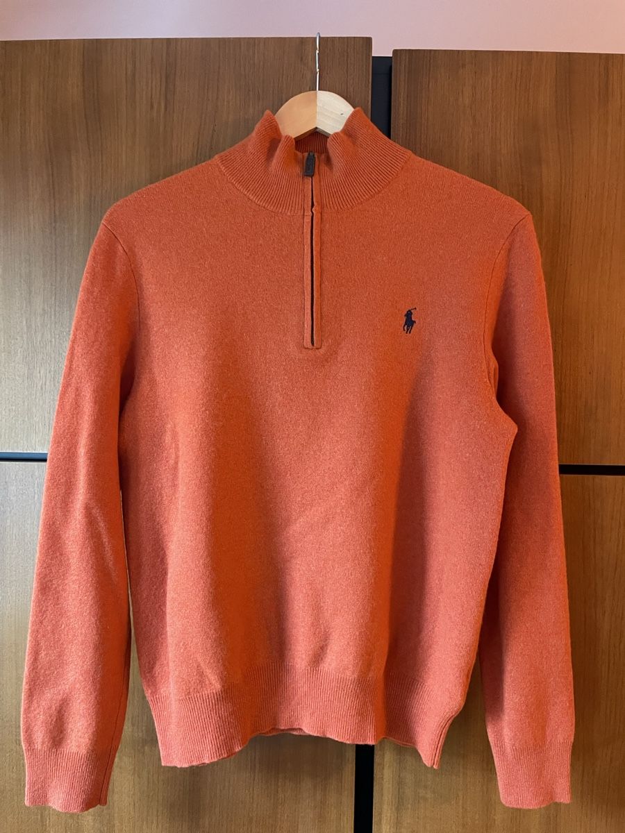 Ralph Lauren Maglioni & Felpe: Ralph Lauren Halfzip Pullover Merino Grösse M – Usato da Schaffhausen venduto da O.V.