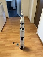 Lego Saturn V Rakete mit Mondlandefähre und Kapsel