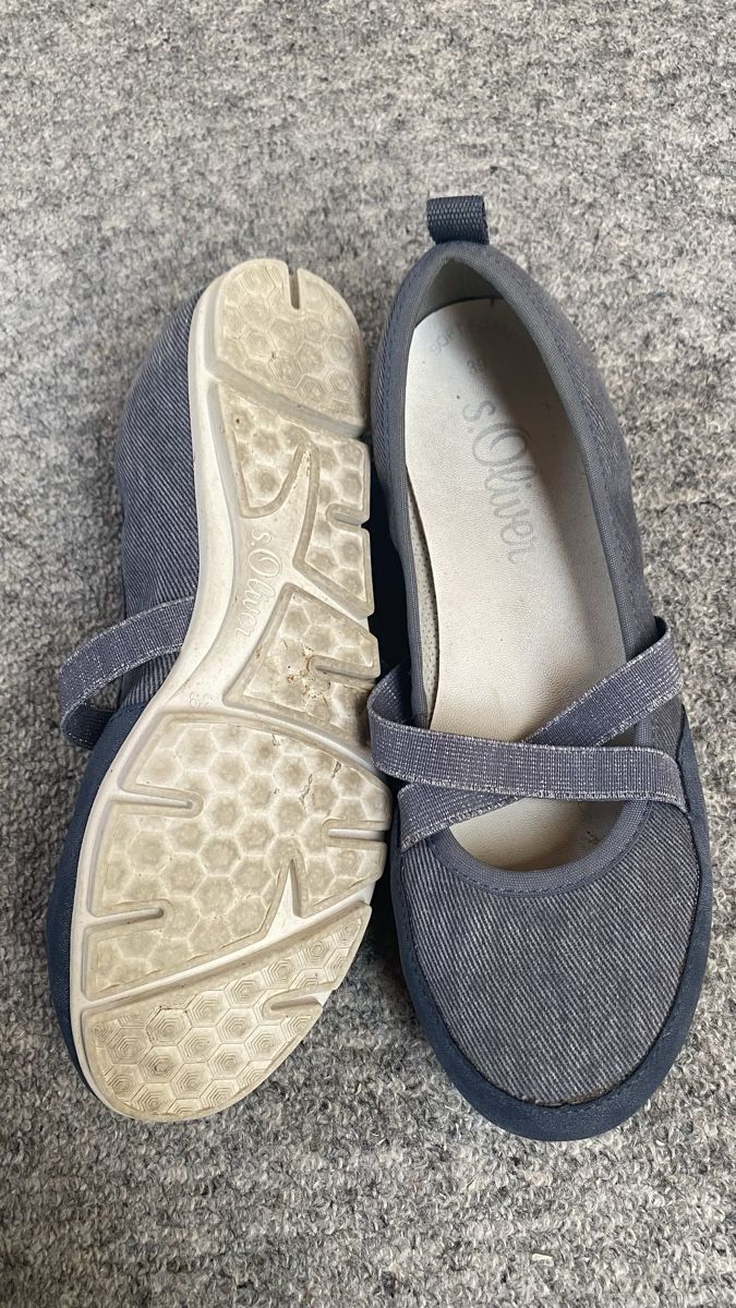 S.Oliver Scarpe da donna: s.Oliver Sommerschuhe, dunkelblau, Grösse 39 – Usato da Wila venduto da anr_7hd7