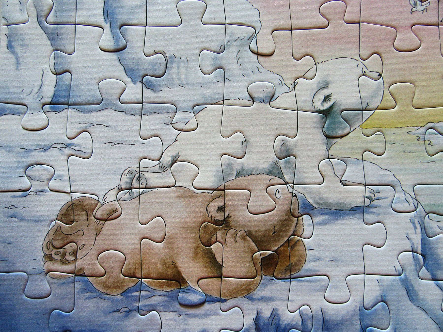 Puzzle: Schmidt Puzzle - 60 Teile - Der kleine Eisbär Abendstimmung – Usato da Auenstein venduto da Padabimbim 2