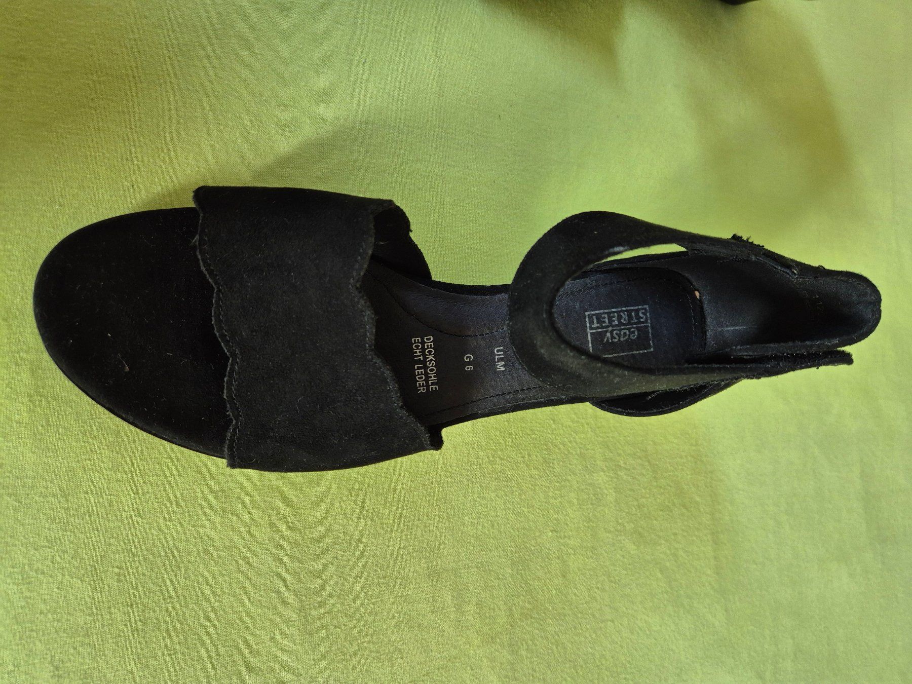 Damenschuhe: Sandaletten, schwarz, Gr. 39,5 – Gebraucht aus Winterberg ZH von Gemini63 4