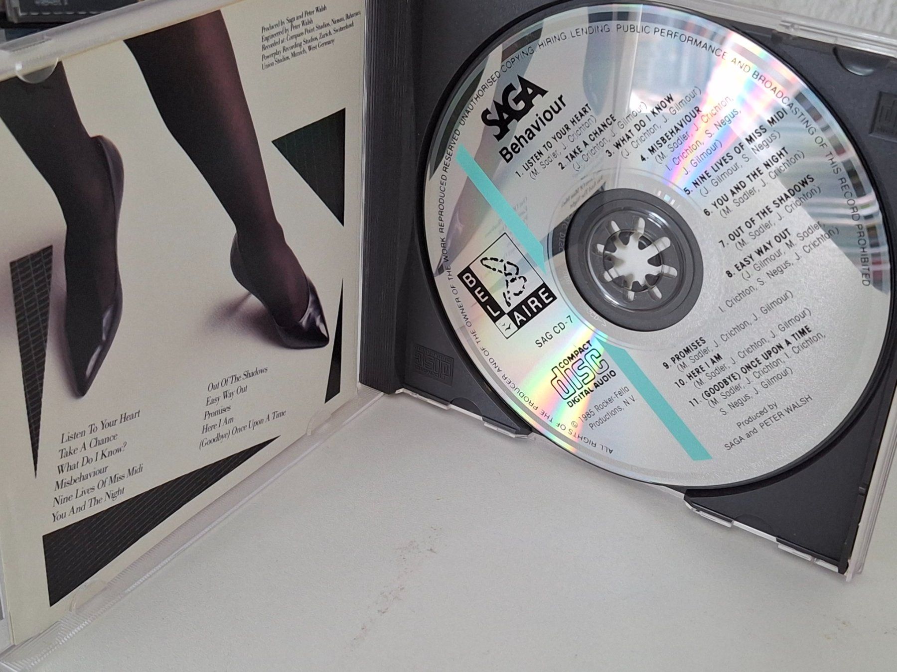 CDs: CD Saga - Behaviour - – Gebraucht aus Aarberg von Jackup1 2