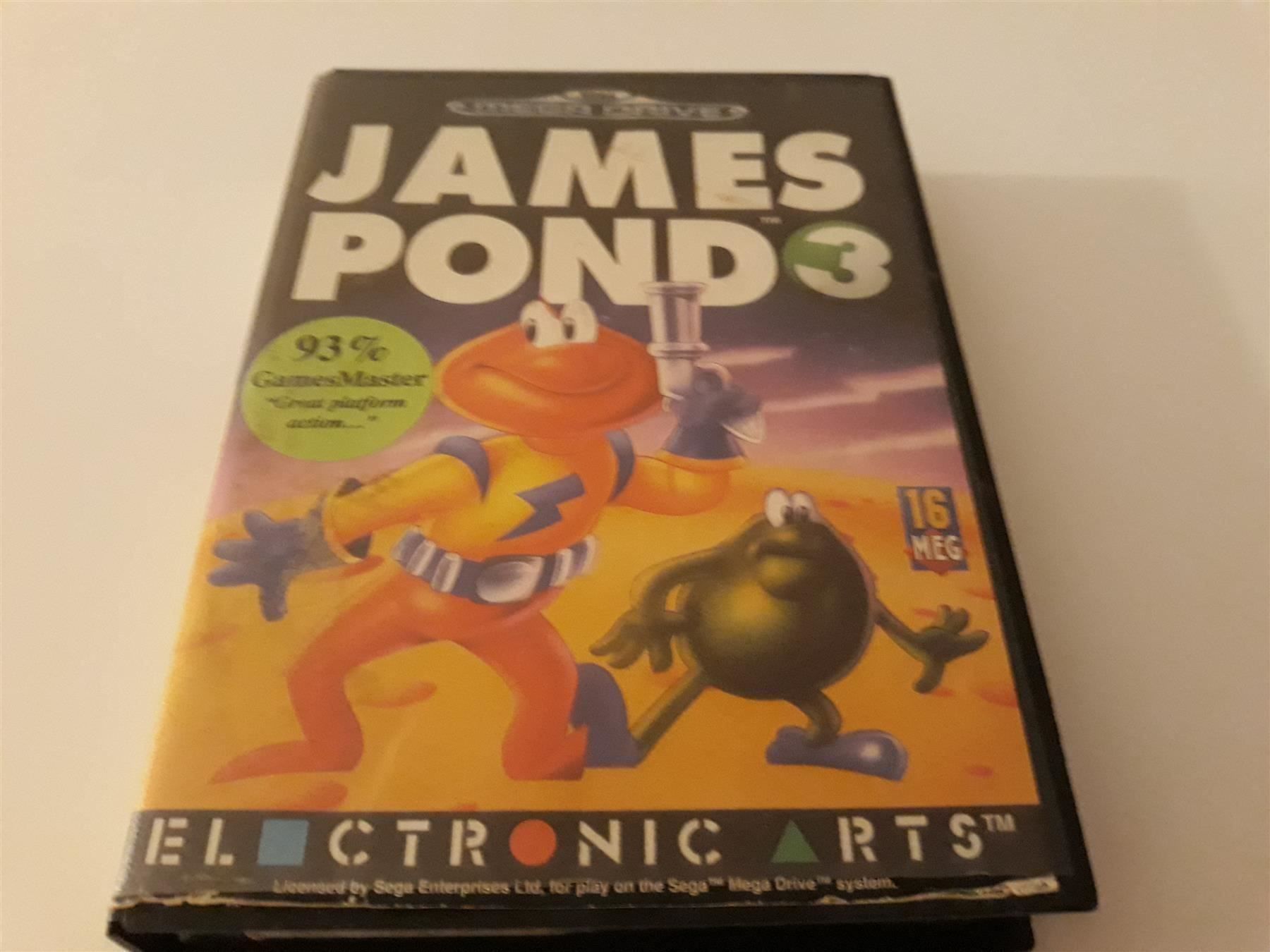 Spiele: James Pond 3  Sega Mega Drive – Gebraucht aus Aarau von Kaesekuchen2000
