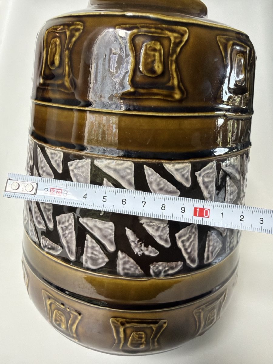 Vasi & Recipienti: Fat Lava West Germany Vase Olive – Usato da Gossau SG venduto da sushifactory 5