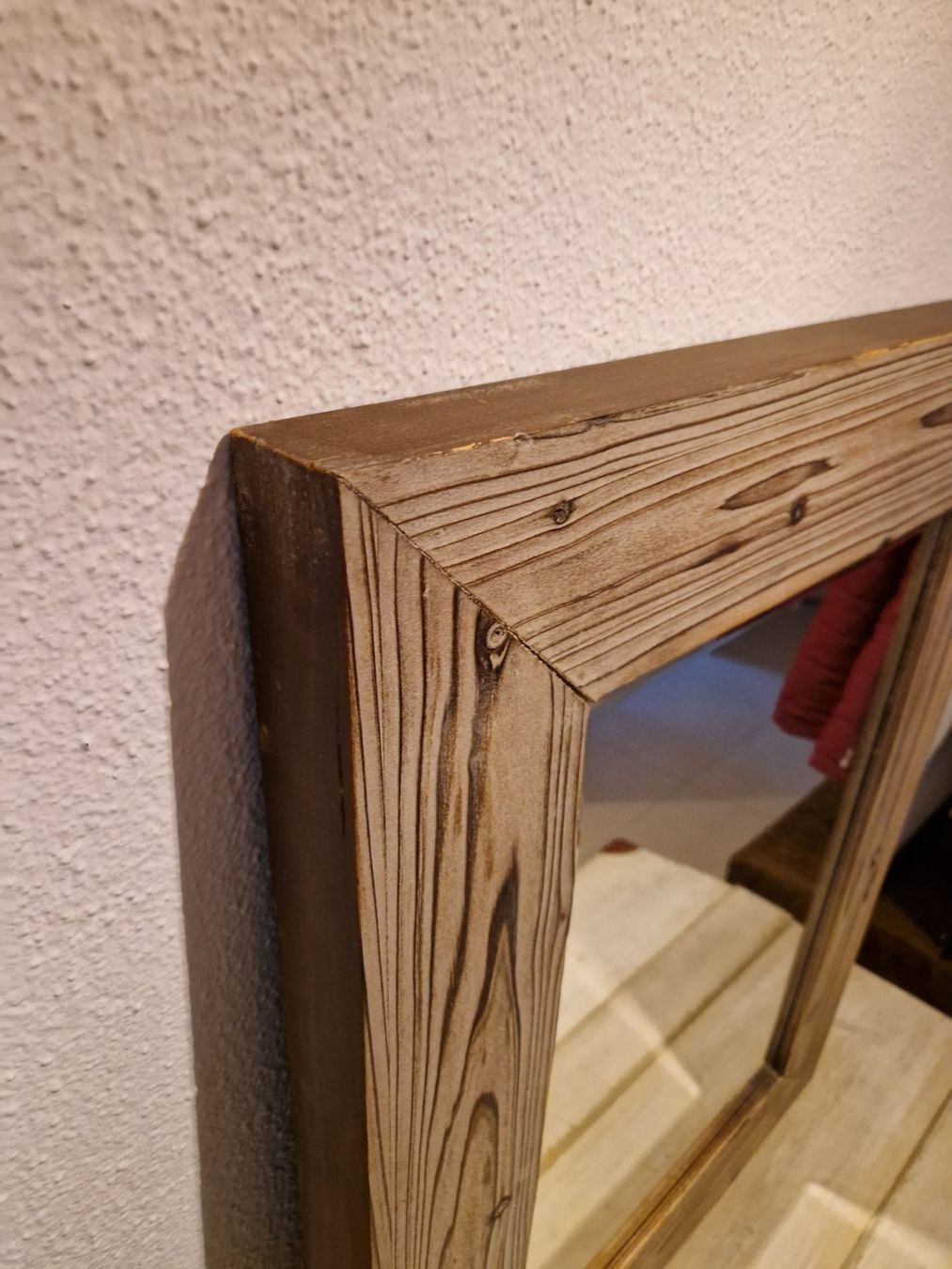 Specchi: Rustikaler Spiegel mit Holzrahmen – Usato da Maur venduto da Binzerin 1