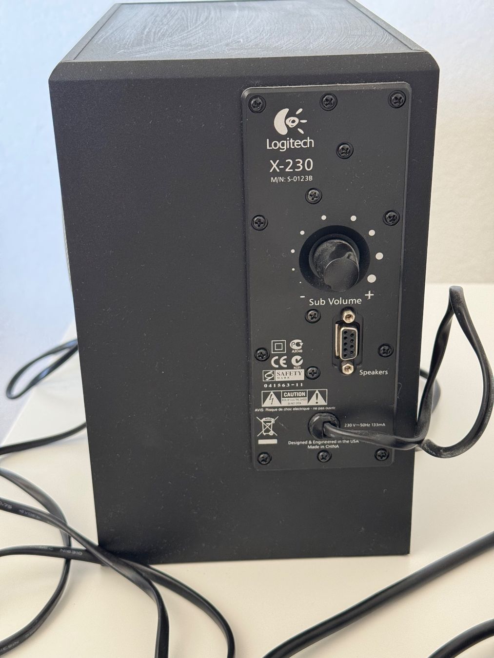 Logitech Haut-parleurs: Logitech X-230 Soundsystem – D'occasion à Basel par linaschymura 2