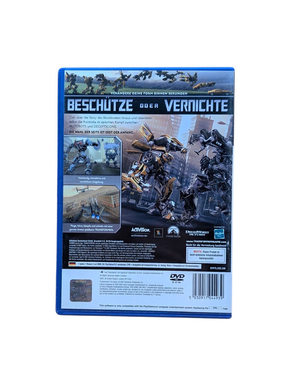 Sony Giochi: Transformers: The Game PlayStation 2 (PS2) – Usato da Domat/Ems venduto da IsseldorsShop 1