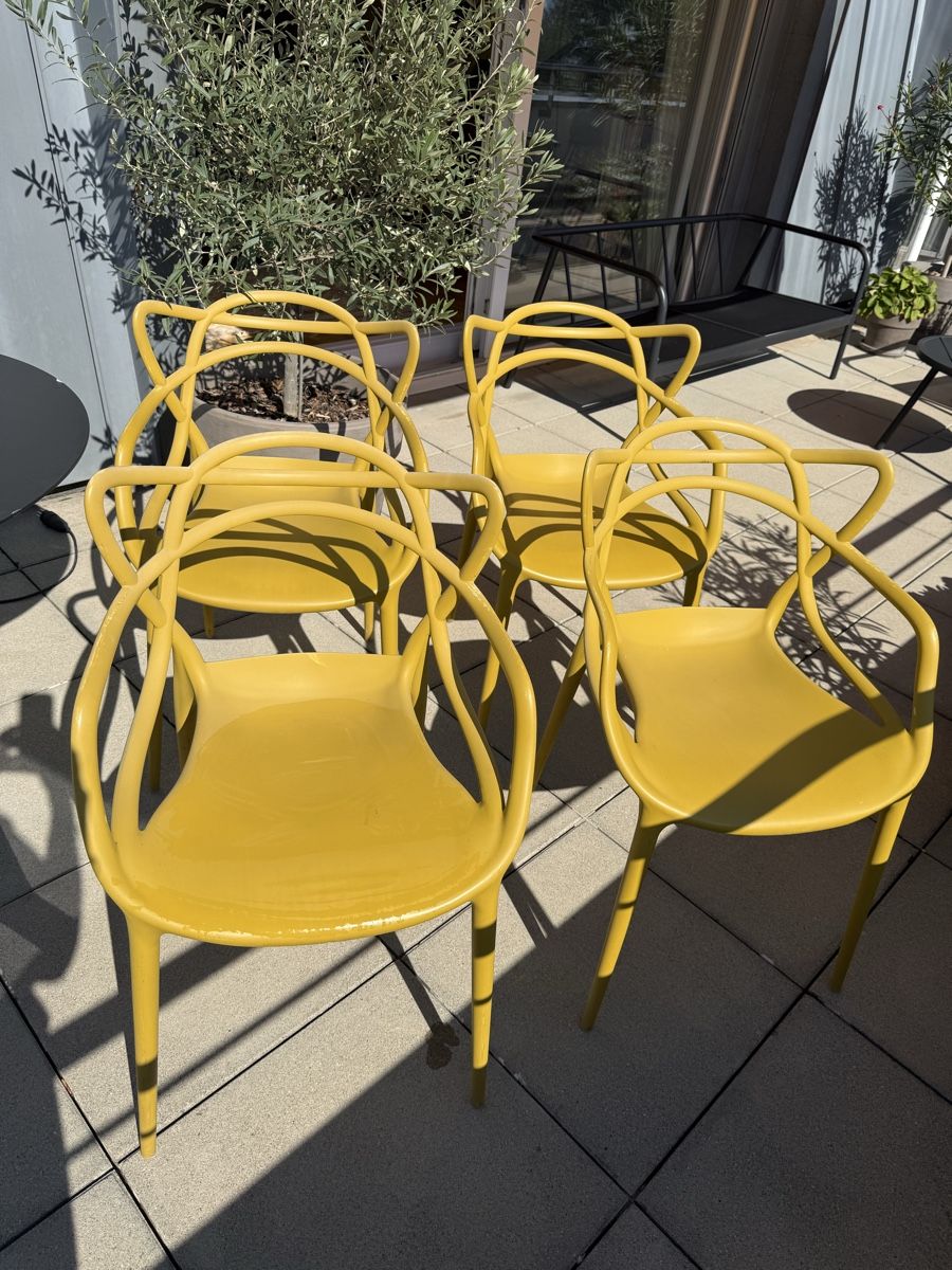 Kartell Sedie: 4 Kartell Masters Chairs – Usato da st prex venduto da magdalenaonline