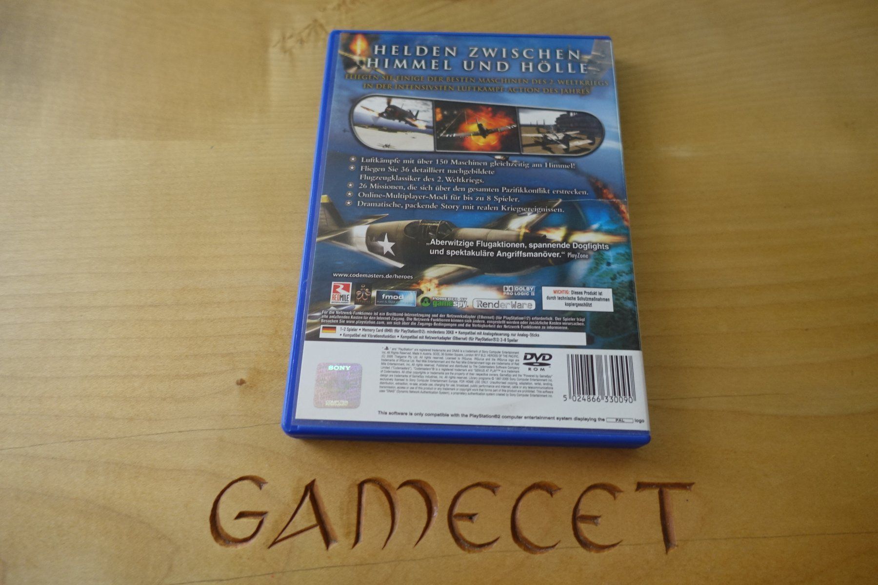 Sony Giochi: Heroes of the Pacific – Usato da Steinach venduto da Gamecet 2