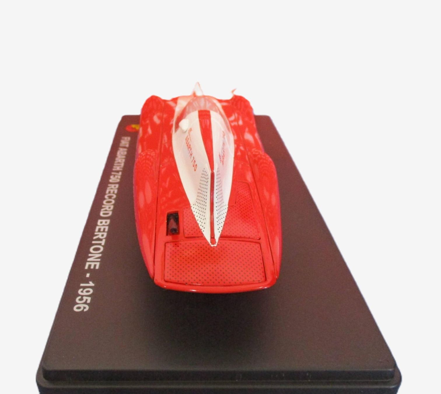 Abarth Modellini d'auto: Fiat Abarth 750 Record Bertone 1956 , 1:24 – Nuovo e nell'imballaggio originale da Goldach venduto da Feivel9 4
