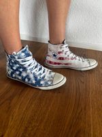 Converse All Star High-Top Sneakers USA Muster Grösse 41