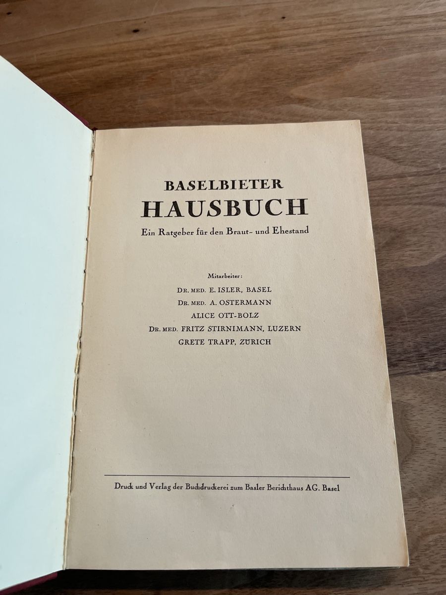 Libri: Baselbieter Hausbuch – Usato da Magden venduto da Jackevaro 2