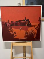 Freymond André-Louis (1923-2011) Gemälde Original 80 x 70 cm