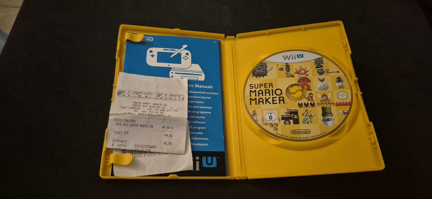 Nintendo Giochi: SUPER MARIO MAKER WII U RETRO GAMING MARIO BROS WORLD MULTI – Usato da Grand-Lancy venduto da luc111 2