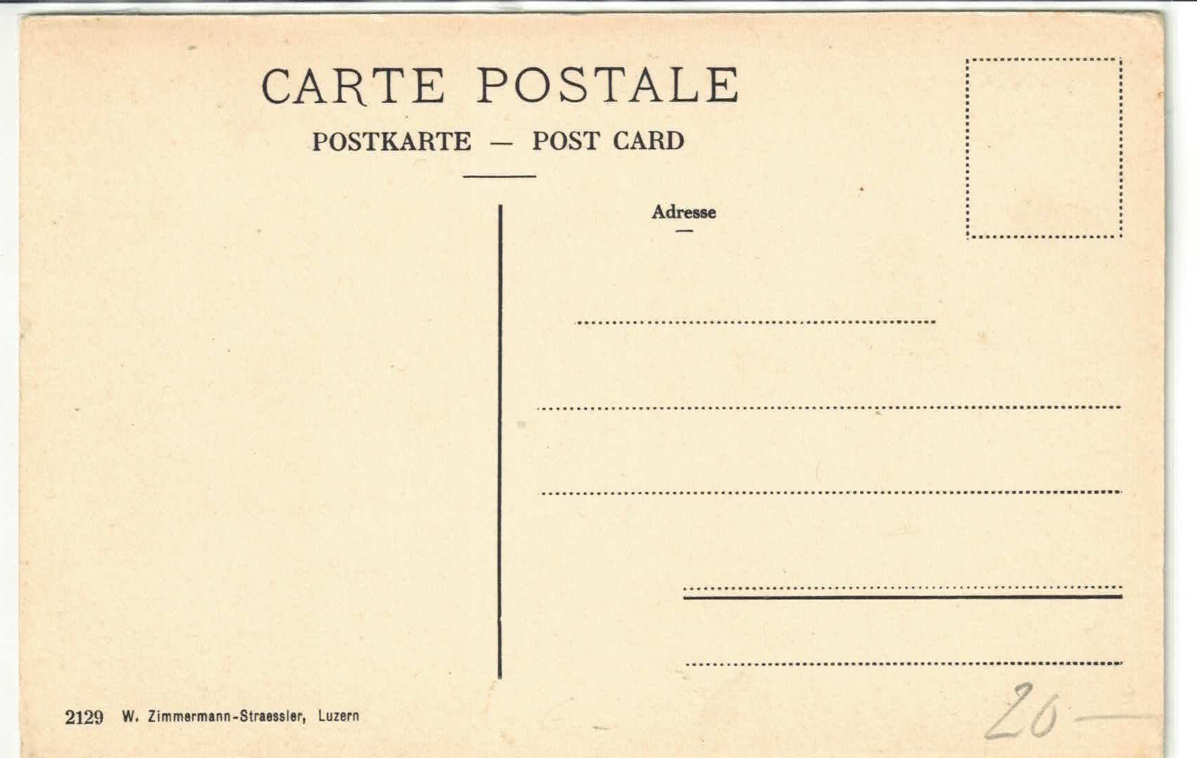 Cartoline postali: Luzern - Generalansicht - Litho – Usato da Ettingen venduto da Kartenplanet 1