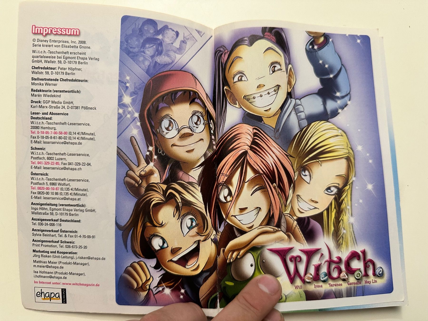 Comics: W.i.t.c.h. Sonderheft Band 12 - Witch – Gebraucht aus Münsingen von Ganjam 3