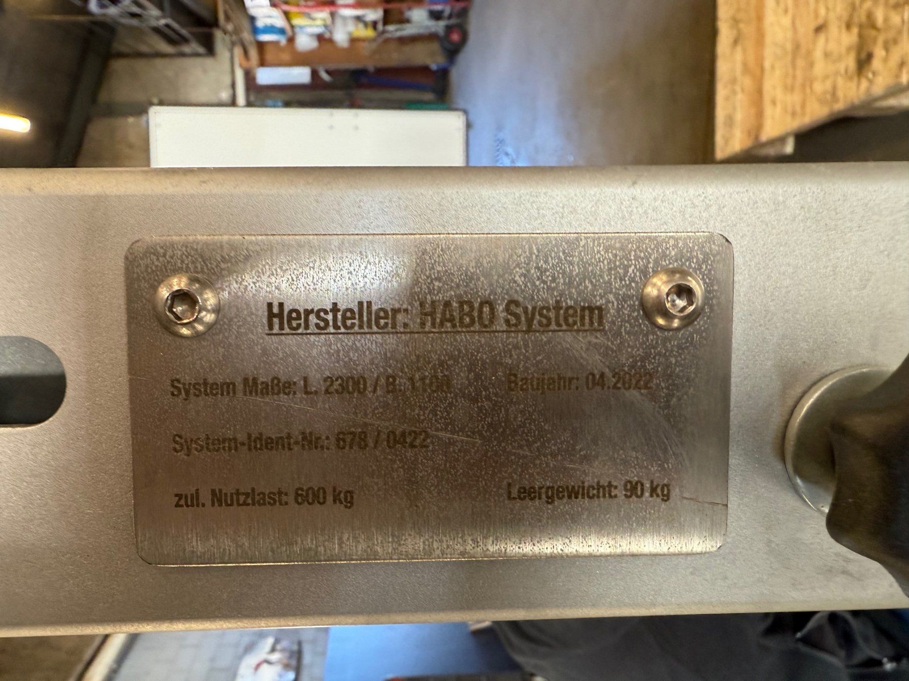 Accessori per altri veicoli: Habo System Auszieh Plattform – Usato da Münster venduto da werage 5
