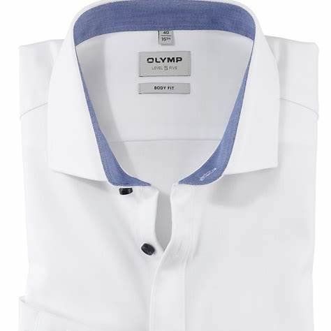 Chemises: OLYMP Level Five Hemd weiss Gr. 40 – D'occasion à Dietlikon par Bonamesa