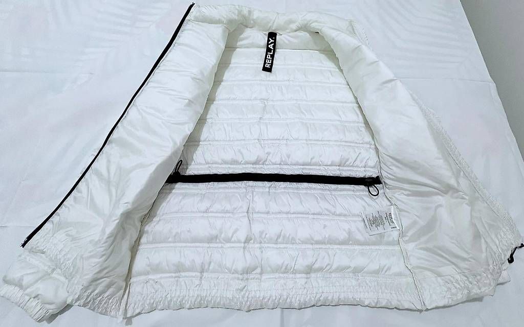 Jacken: Veste matelassée blanche Replay - Taille L – Gebraucht aus Genève von dre_gk92 1