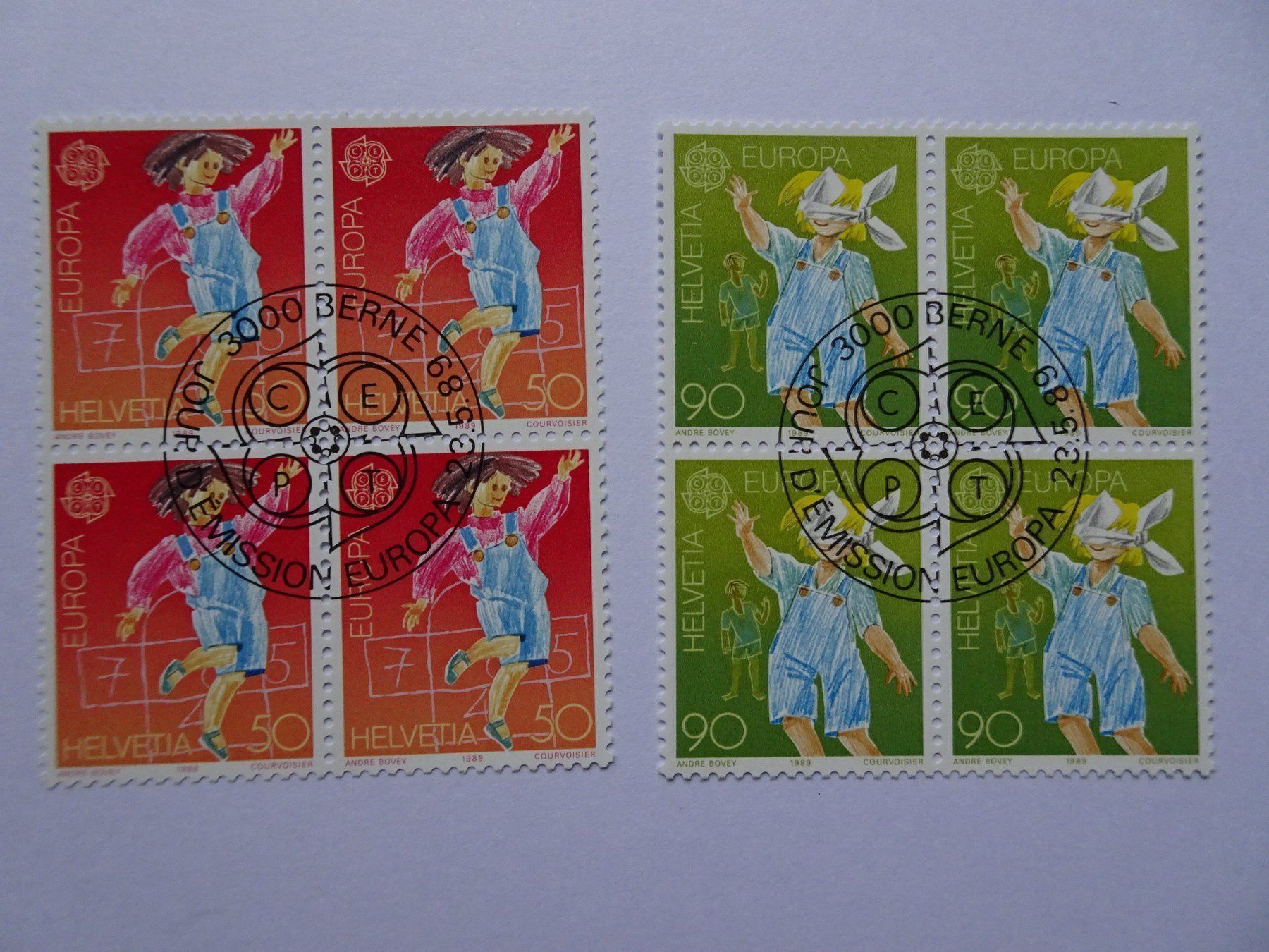 Tous les timbres: 1989 – Neuf (Voir description) à Aadorf par Chnorli-Furz